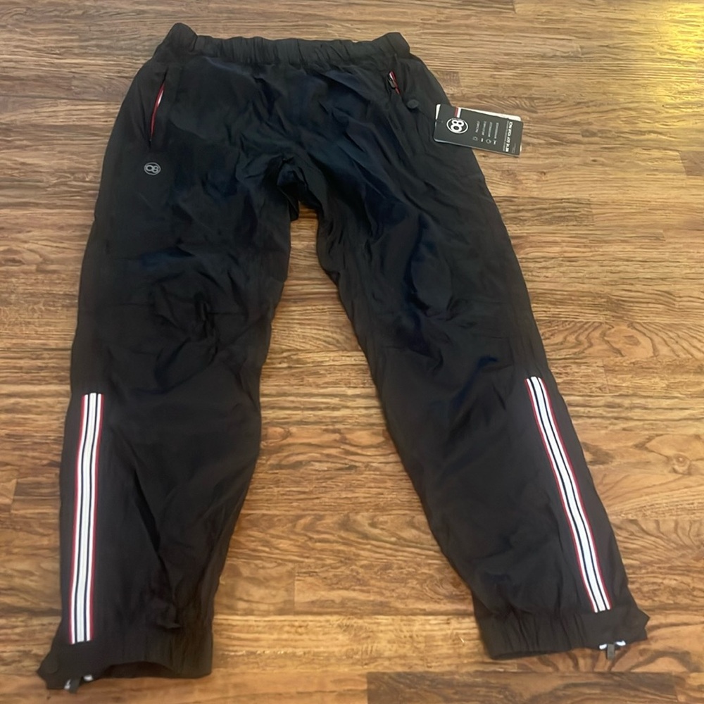 O8 lifestyle rainproof pants black